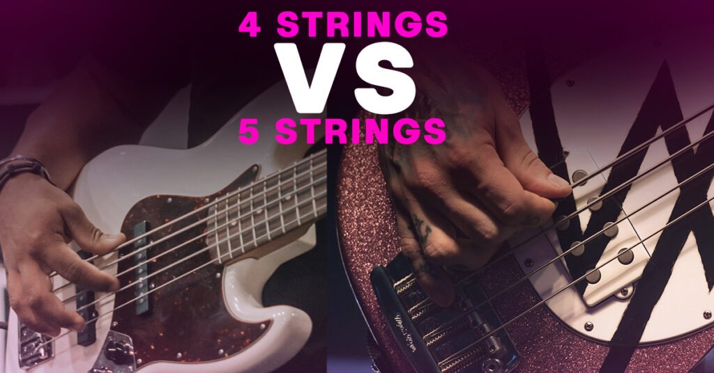 4 String vs 5 String Bass
