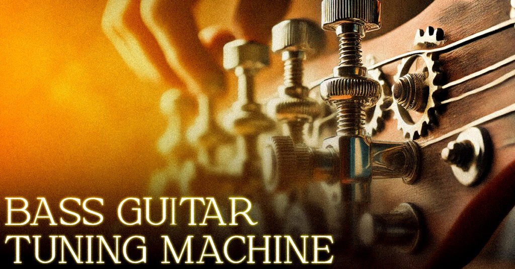 bass guitar tuning machine