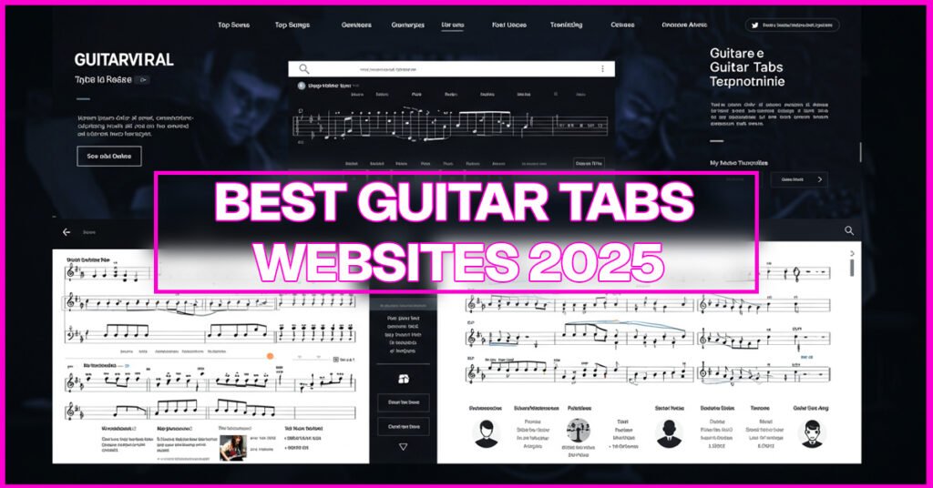 Best Guitar Tabs Websites 2025